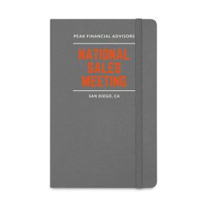 Moleskine Hard Cover Ruled Large Notebook - Slate Grey-1