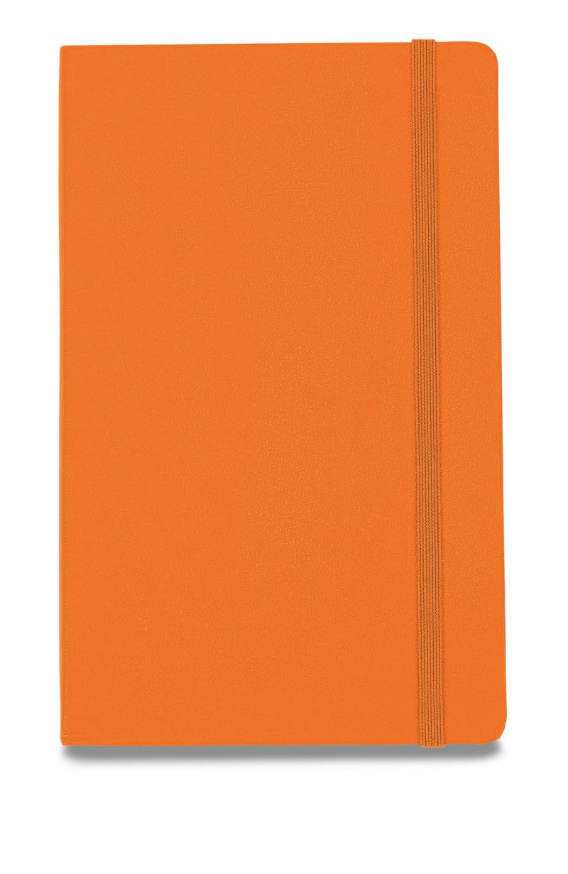 Moleskine Hard Cover Ruled Large Notebook - True Orange-2