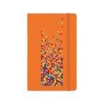 Moleskine Hard Cover Ruled Large Notebook - True Orange-1