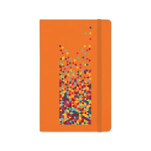Moleskine Hard Cover Ruled Large Notebook - True Orange-1