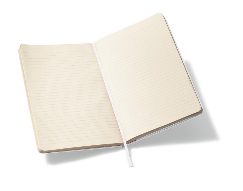 Moleskine Hard Cover Ruled Large Notebook - White-4