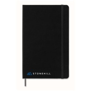 Moleskine Hard Cover Ruled Large Smart Notebook - Black-1