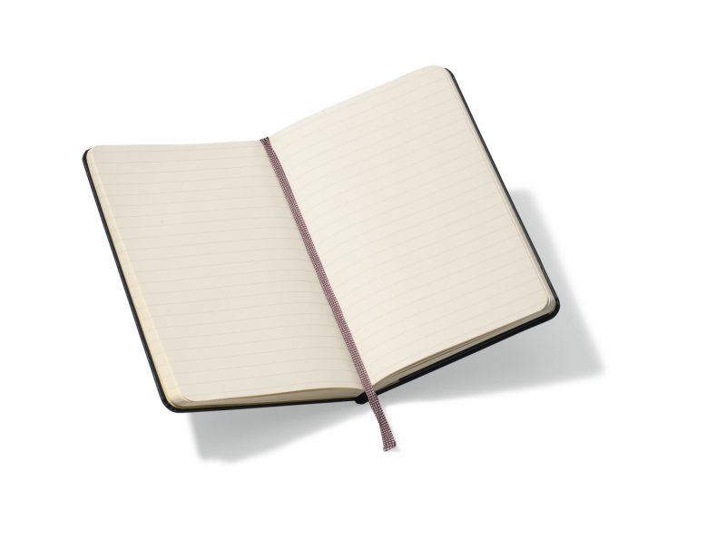 Moleskine Hard Cover Ruled Pocket Notebook - Black-3