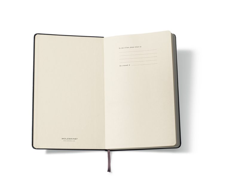 Moleskine Hard Cover Ruled Pocket Notebook - Black-5