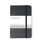 Moleskine Hard Cover Ruled Pocket Notebook - Black-6