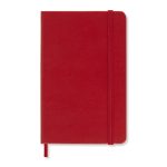 Moleskine Hard Cover Ruled Pocket Notebook - Scarlet Red-2