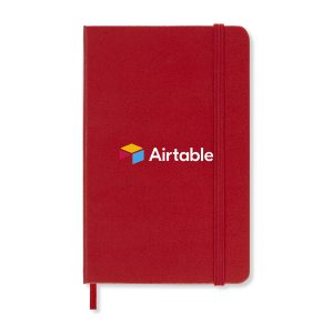 Moleskine Hard Cover Ruled Pocket Notebook - Scarlet Red-1