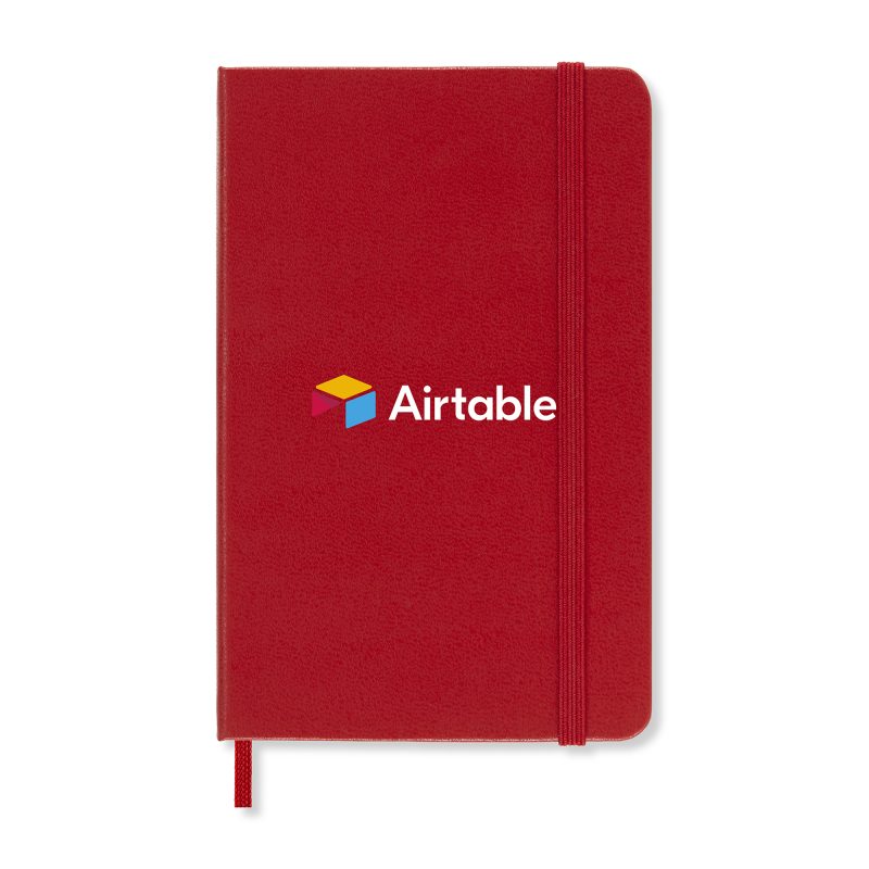 Moleskine Hard Cover Ruled Pocket Notebook - Scarlet Red-1
