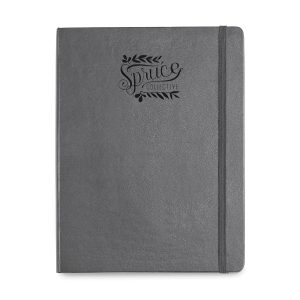 Moleskine Hard Cover Ruled X-Large Notebook - Slate Grey-1