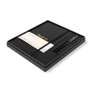 Moleskine Large Notebook and Kaweco Pen Gift Set - Black-1