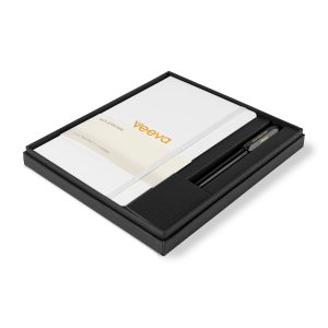 Moleskine Large Notebook and Kaweco Pen Gift Set - White-1