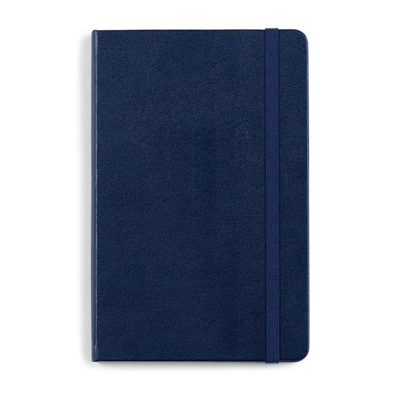 Moleskine Medium Notebook and GO Pen Gift Set - Navy Blue - Sapphire Blue-3