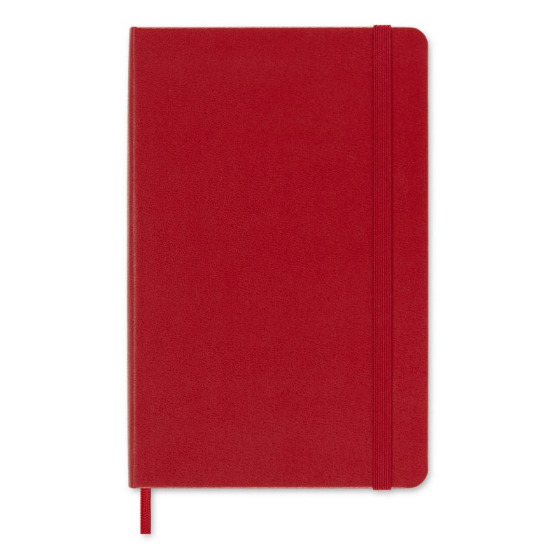 Moleskine Medium Notebook and GO Pen Gift Set - Scarlet Red-3