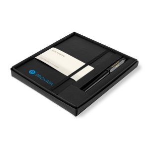 Moleskine Medium Notebook and Kaweco Pen Gift Set - Black-1
