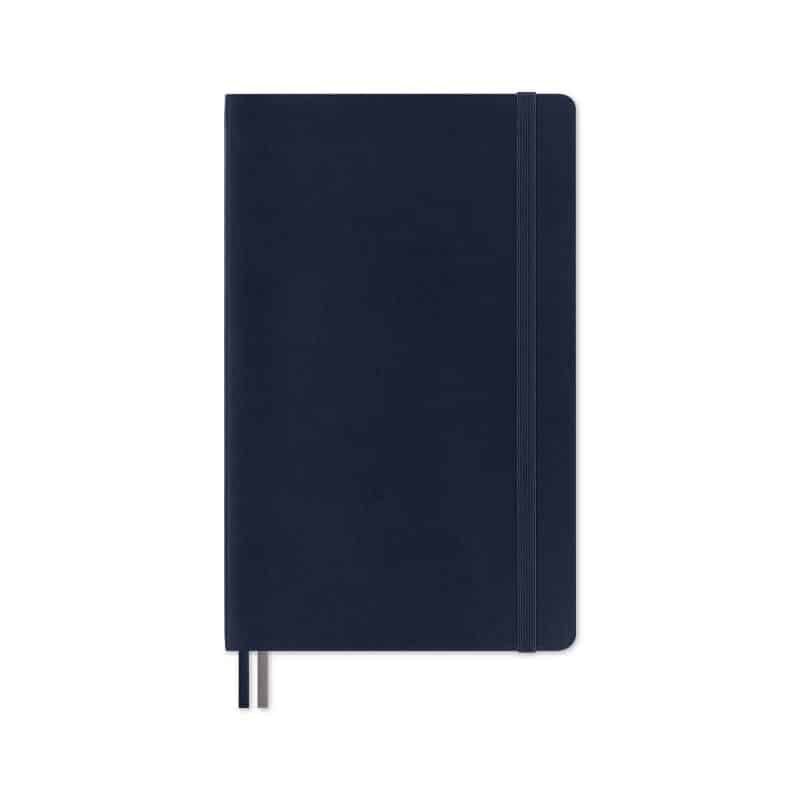 Moleskine Soft Cover Ruled Large Expanded Notebook - Sapphire Blue-2