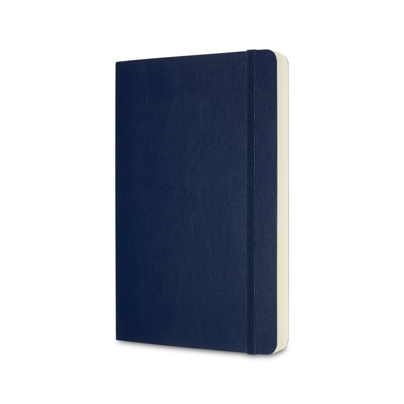 Moleskine Soft Cover Ruled Large Expanded Notebook - Sapphire Blue-5