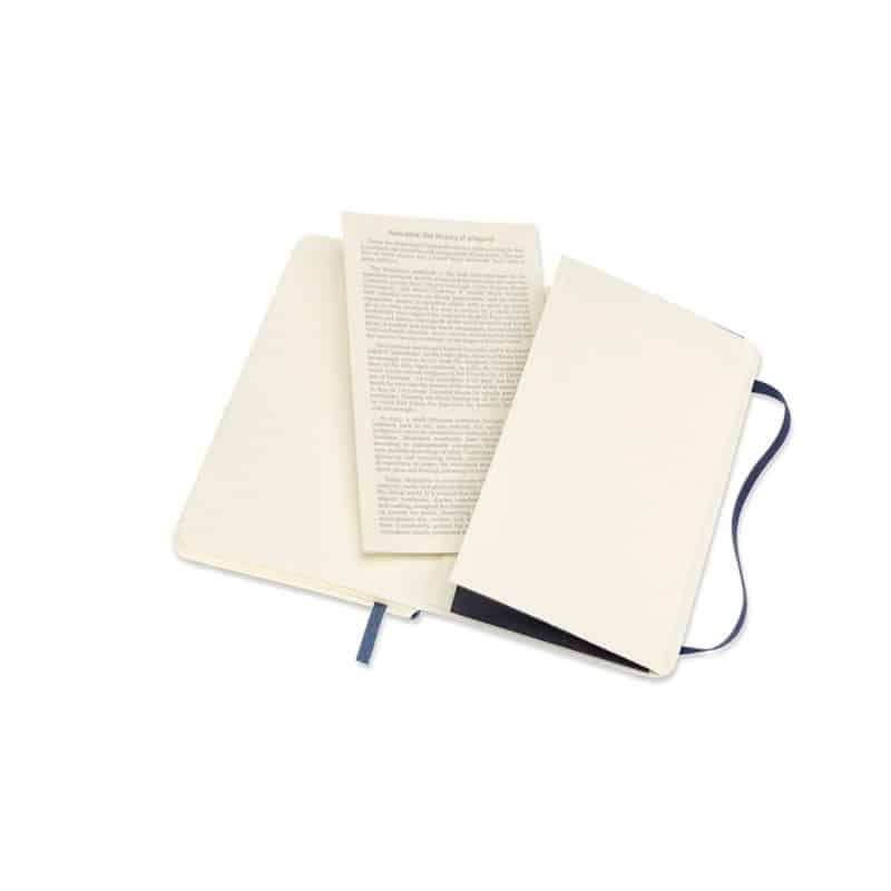 Moleskine Soft Cover Ruled Pocket Notebook - Sapphire Blue-5