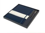 Moleskine X-Large Notebook and Kaweco Pen Gift Set - Sapphire Blue-2