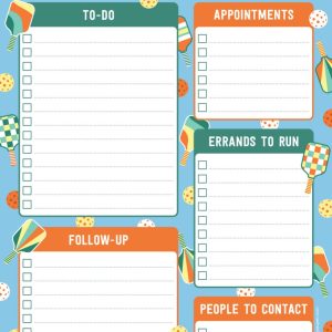 Pickleball Note Pad (60 sheets)-1